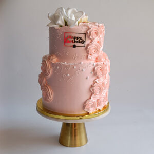 Rosettes & White Flowers