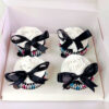 Black Ribbons Cupcake - Image 2
