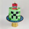 Minecraft TNT Cake