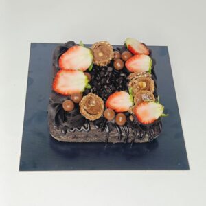 Strawberry Ferrero Brownie