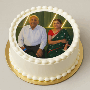 Traditional Photo Cake