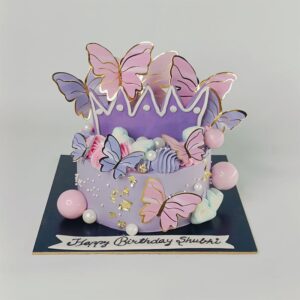 Violet flying Around